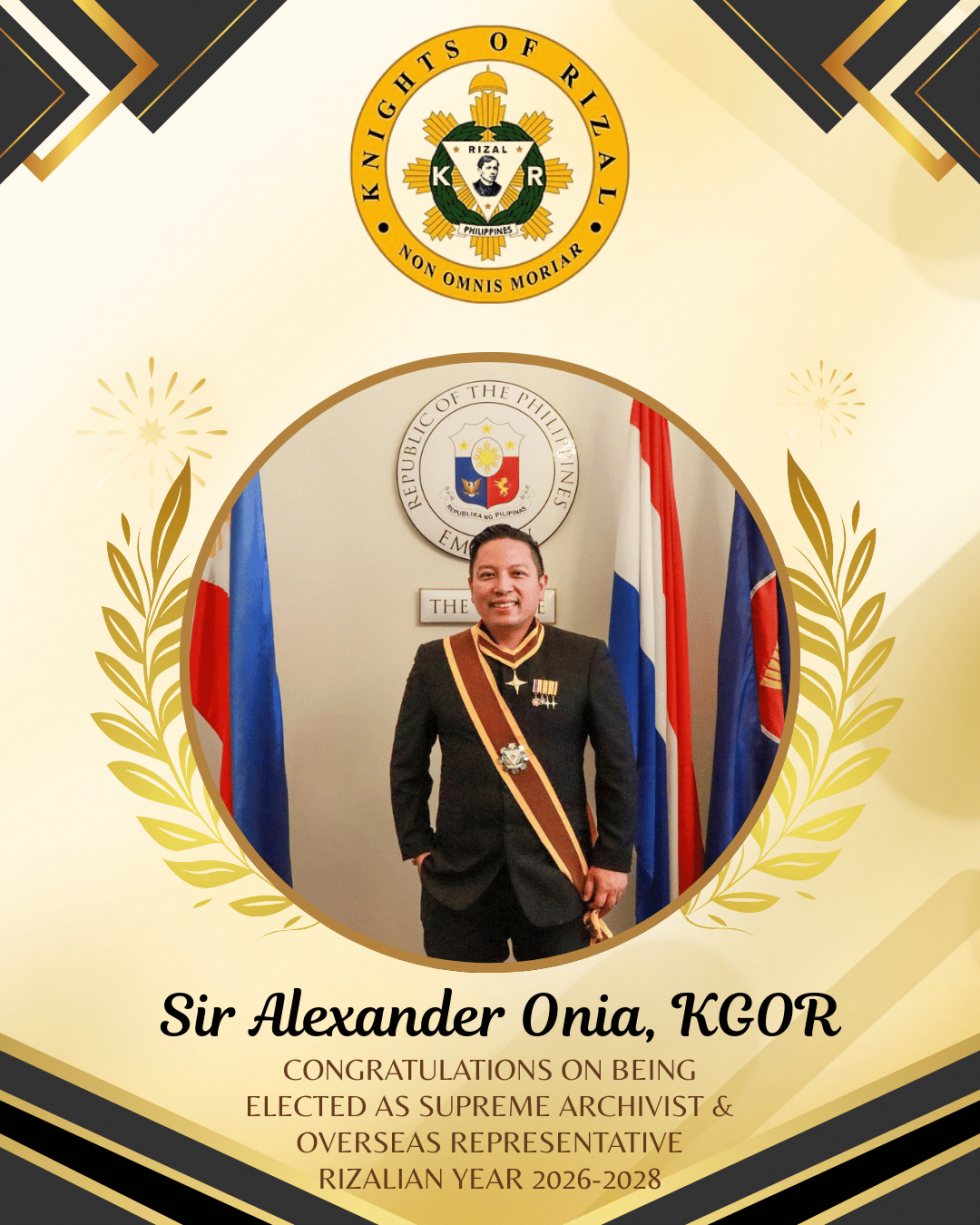 Netherlands Area Commander Sir Alexander Onia Elected at the Supreme ...