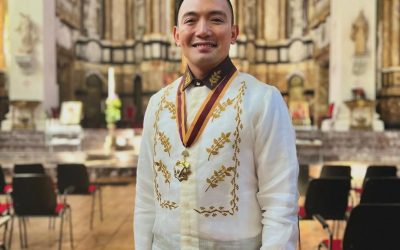 Distinguished Service Medal Awarded to Sir Chris Sta Brigida-Kopp of the Knights of Rizal Amsterdam